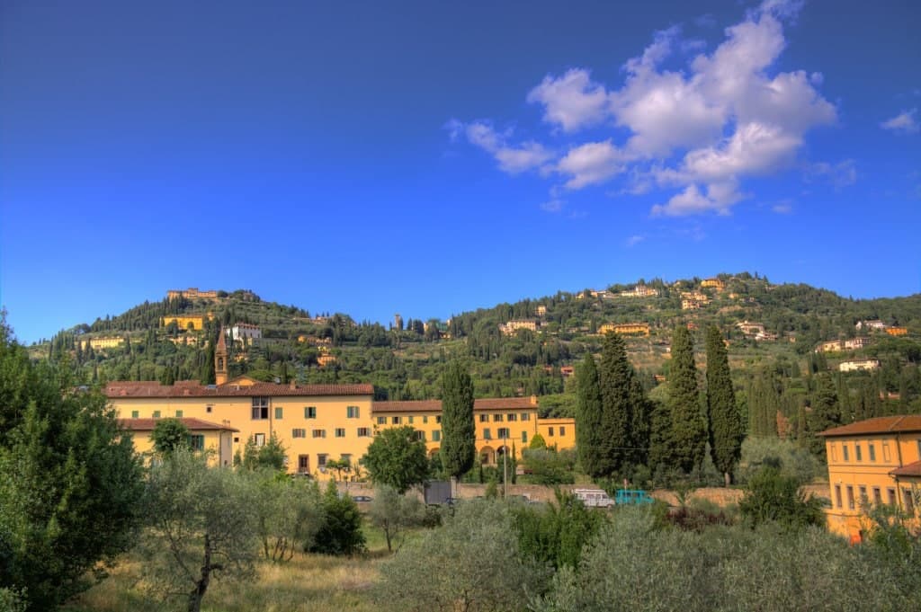 Fig. 1 – Veduta di Fiesole da San Domenico