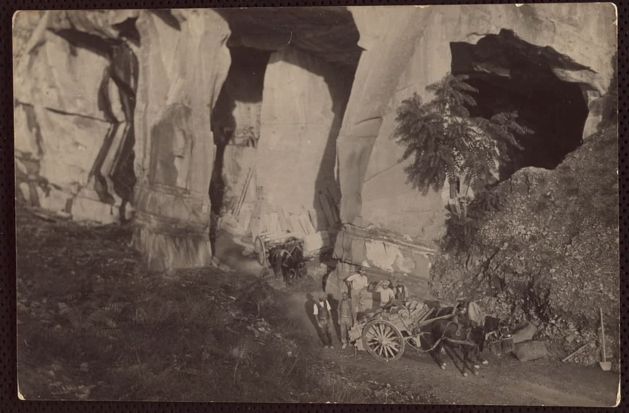 Fig. 5 – Archivio Comunale di Fiesole, Fondo Ranfagni, Cava di Canara (latomia)