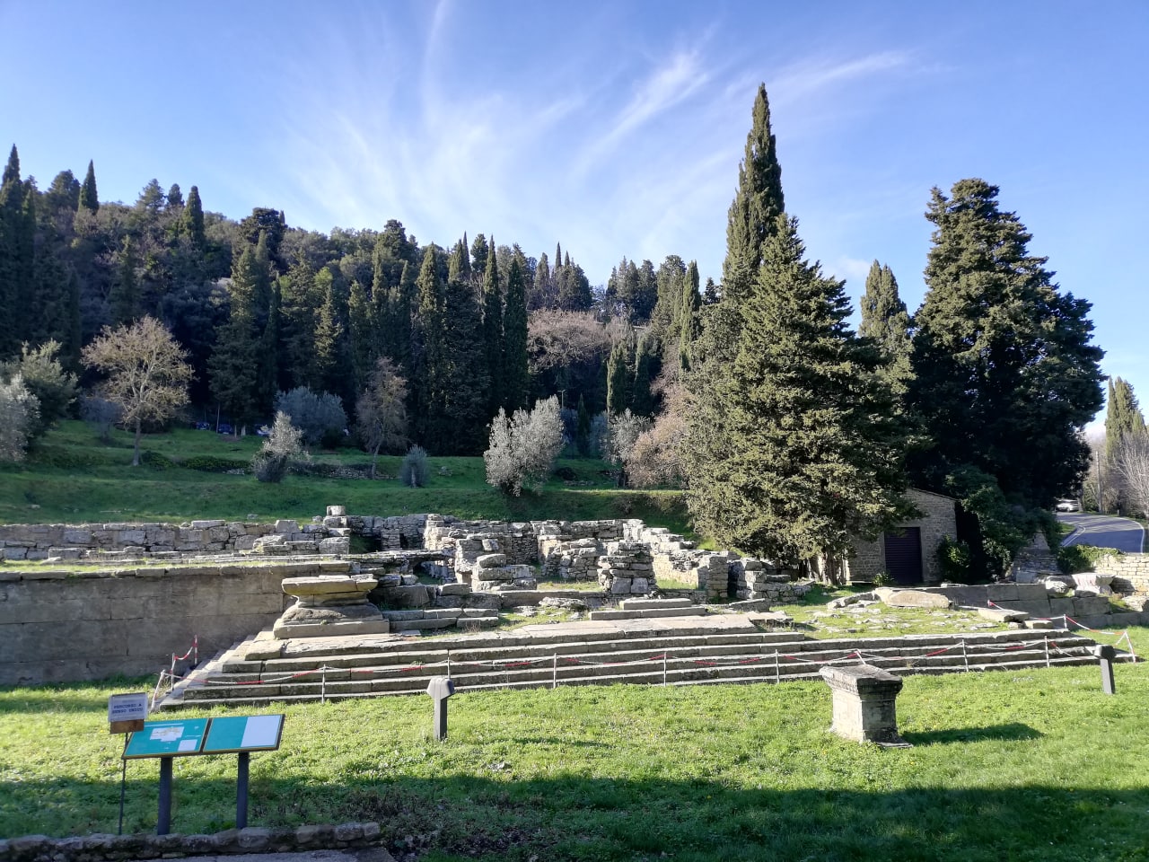 Fig. 4 - Area di ritrovamento dei materiali della vetrina 1