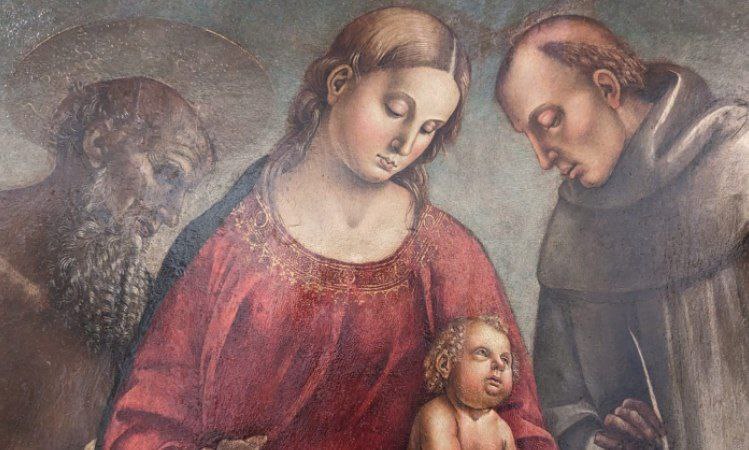 Dettaglio tondo signorelli