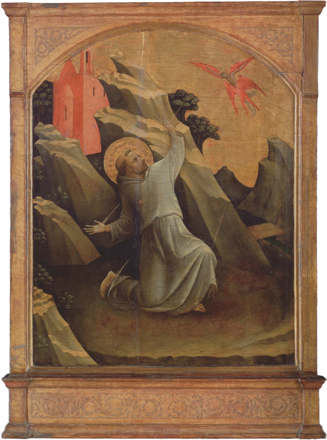 Fig. 4 - Lorenzo Monaco, Stigmatizzazione di San Francesco