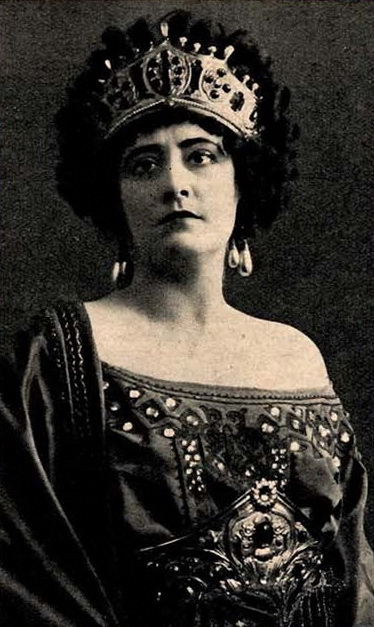 Figura 3 -  L’attrice italiana Rina de Liguorio protagonista nel film Messalina 