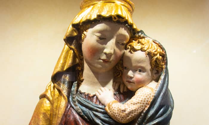 Madonna con bambino museo Bandini 